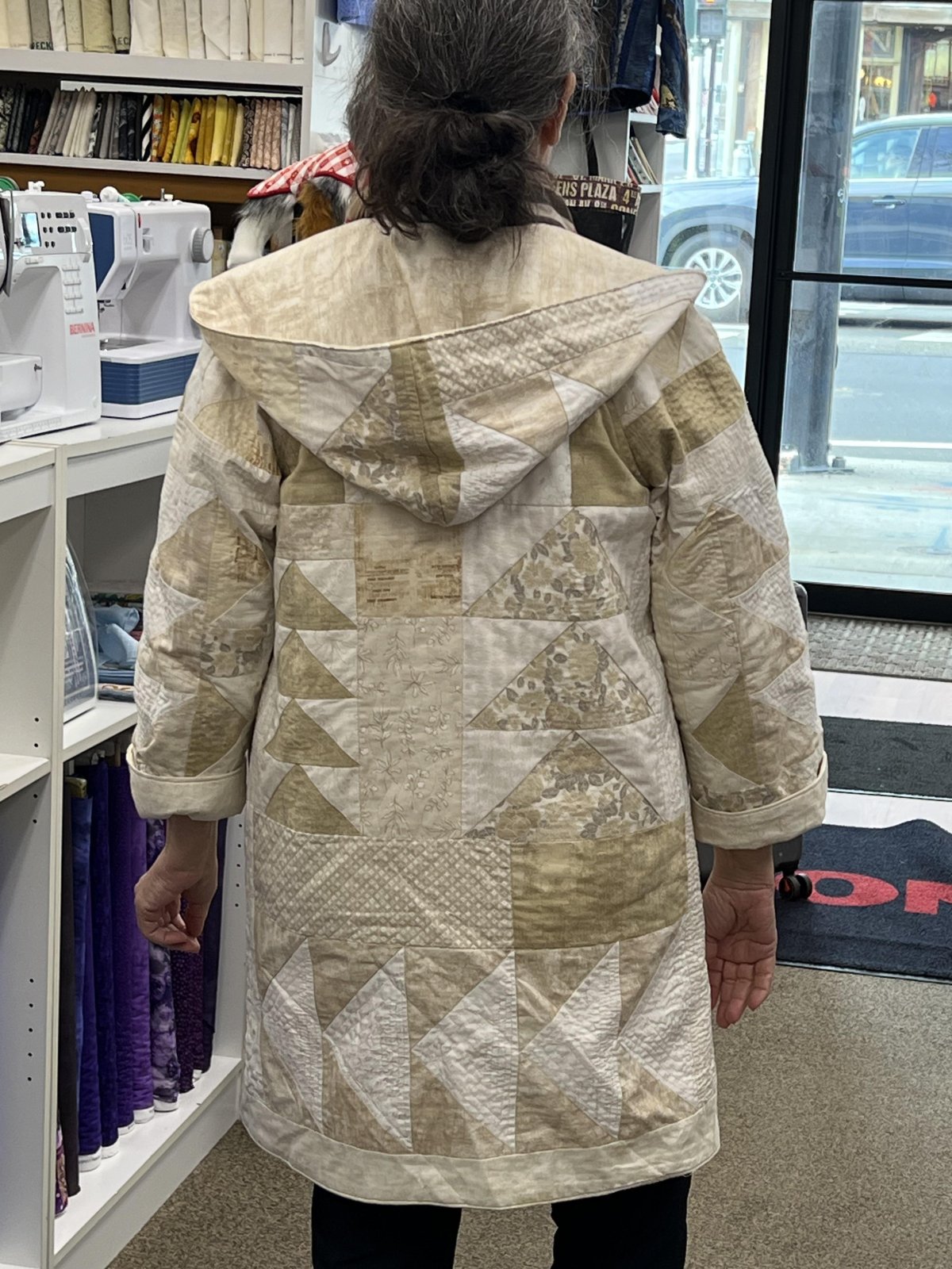 【BAON】Tilve Quilted Hood Half Coat Amazon.com: BodiLove Women's Everyday Warm Winter Quilted
