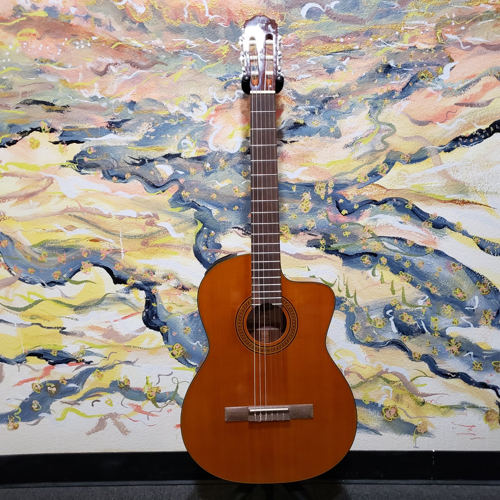 Takamine GC3CE Nylon String Acoustic/Electric Classical Guitar Natural