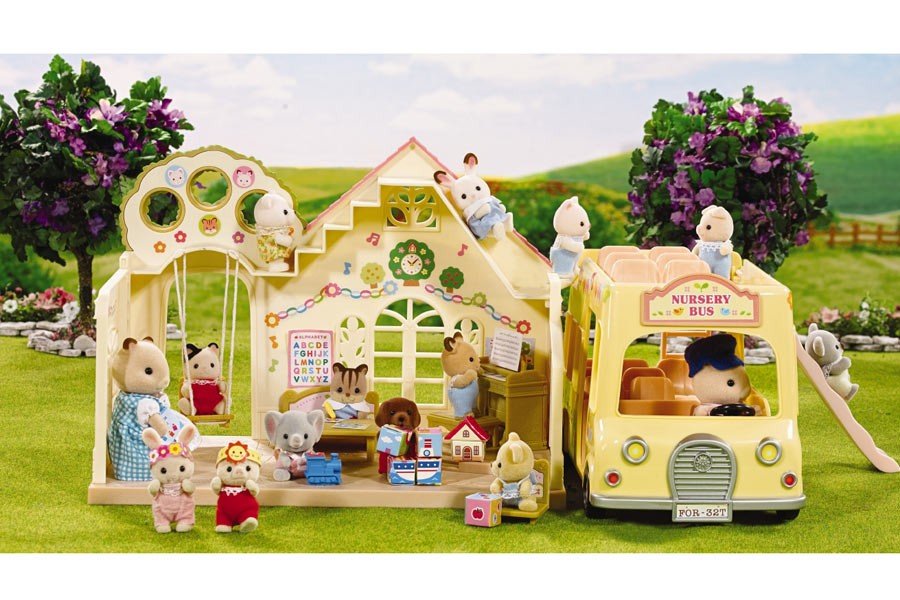 Calico Critters Forest Nursery Gift Set 020373215634 Calico Critters Forest Nursery Gift Set