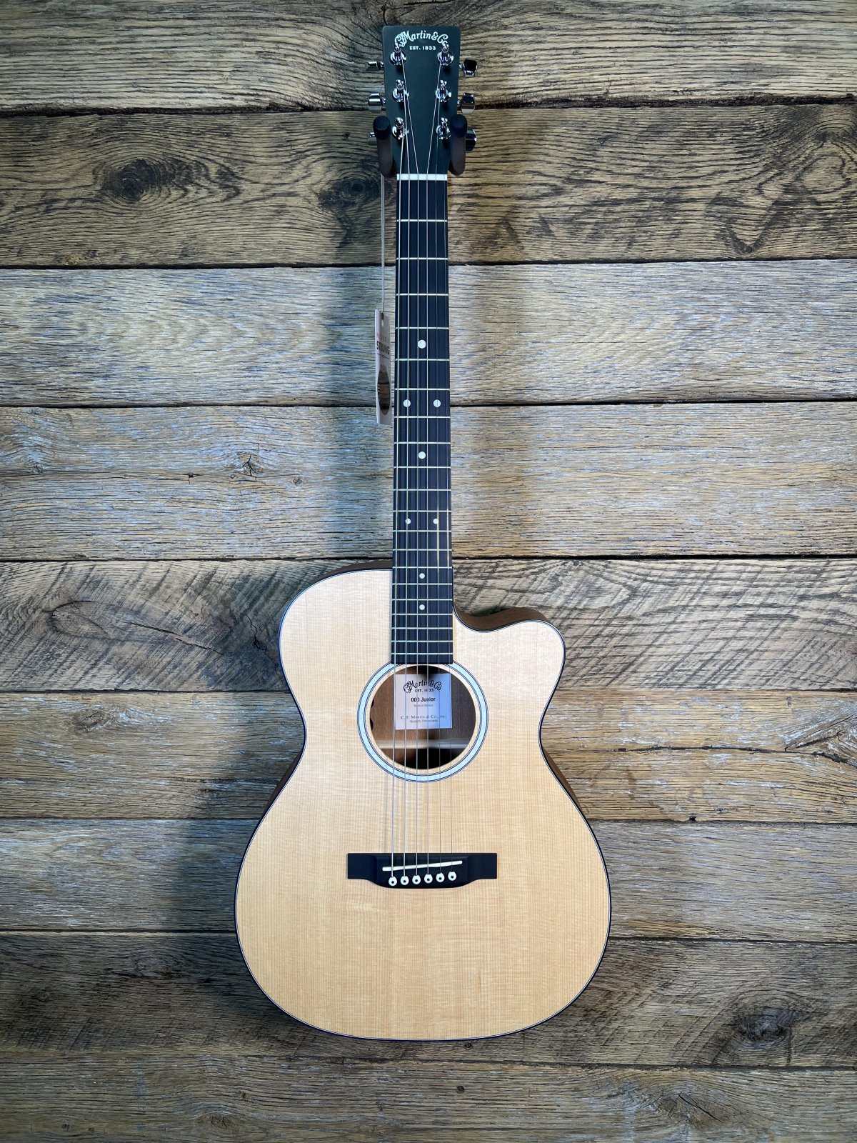 Martin 000C Jr-10E Satin, Sit/Sap. w/bag - 729789575102