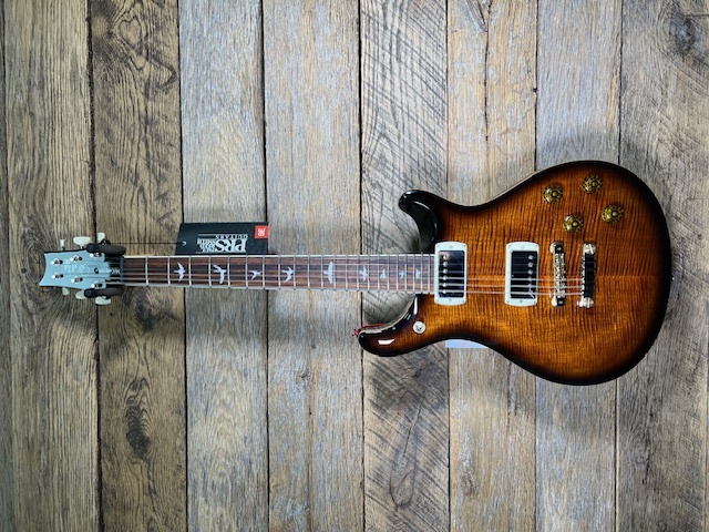 PRS SE McCarty 594 Double Cut Black Gold Sunburst W/Bag