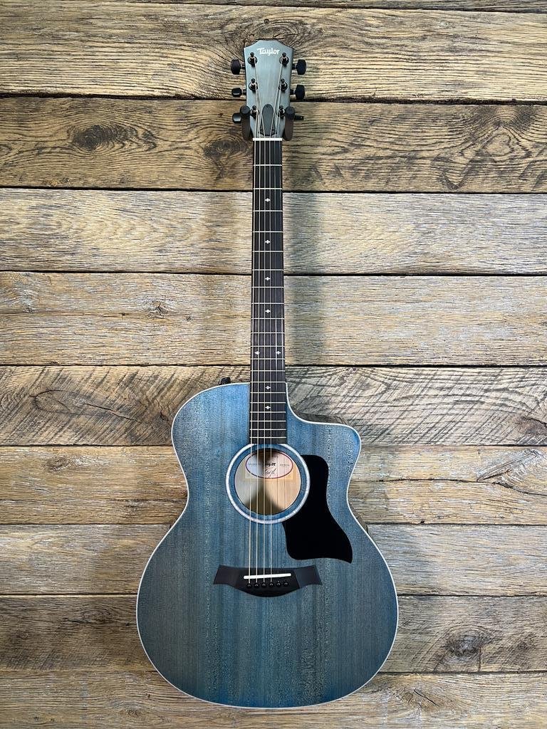 Taylor 214ce DLX 超美品 Taylor 214ce DLX LTD - trans grey top Folk guitar