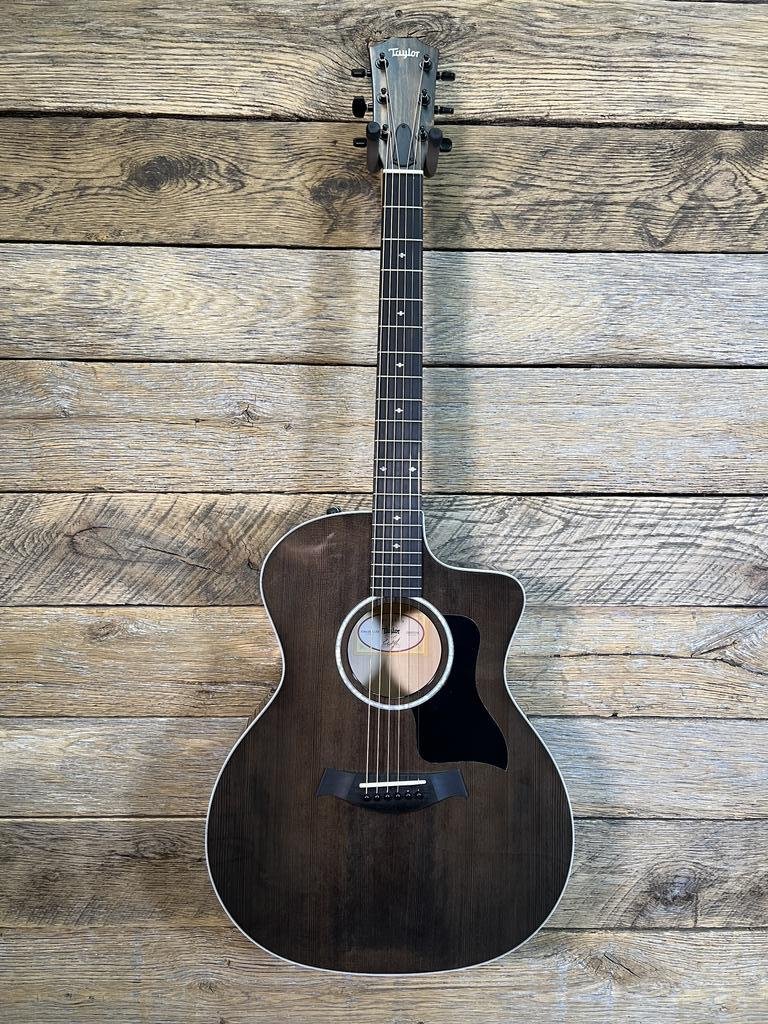 Taylor 214ce DLX LTD Trans Grey - 887766119241