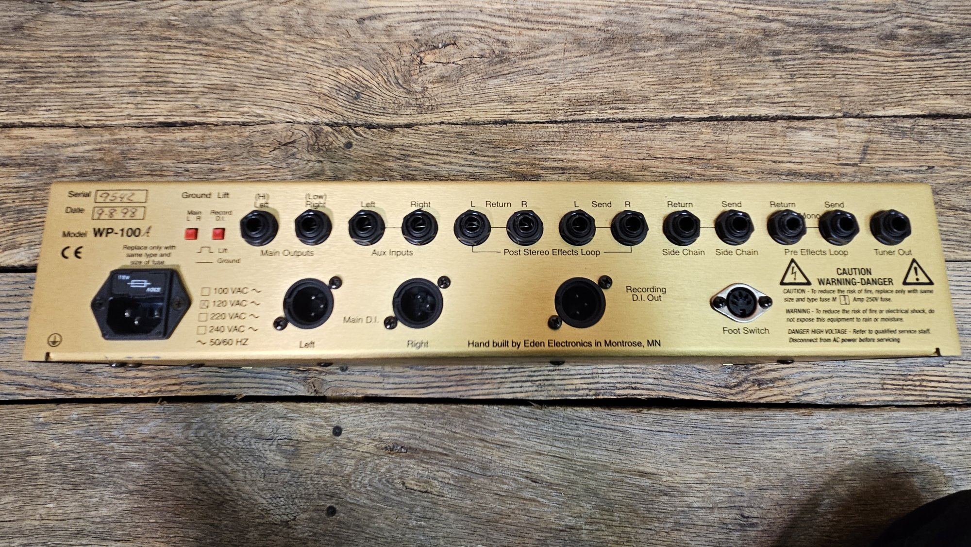 EDEN The Navigator ベース アンプ プリアンプ Used Eden Navigator WP