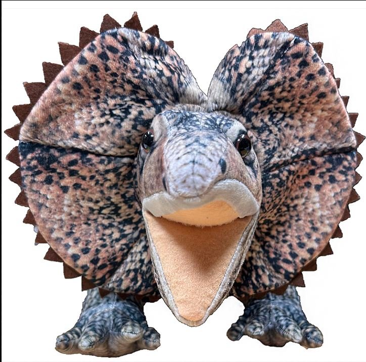 Frilled Lizard 23 Reptile Plush Toy - 667741134762