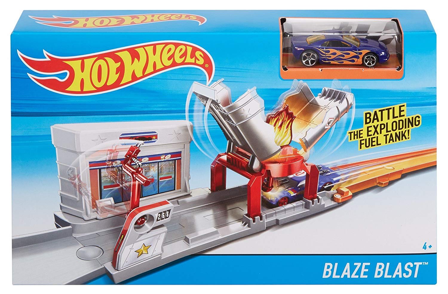hot wheels fold out playset