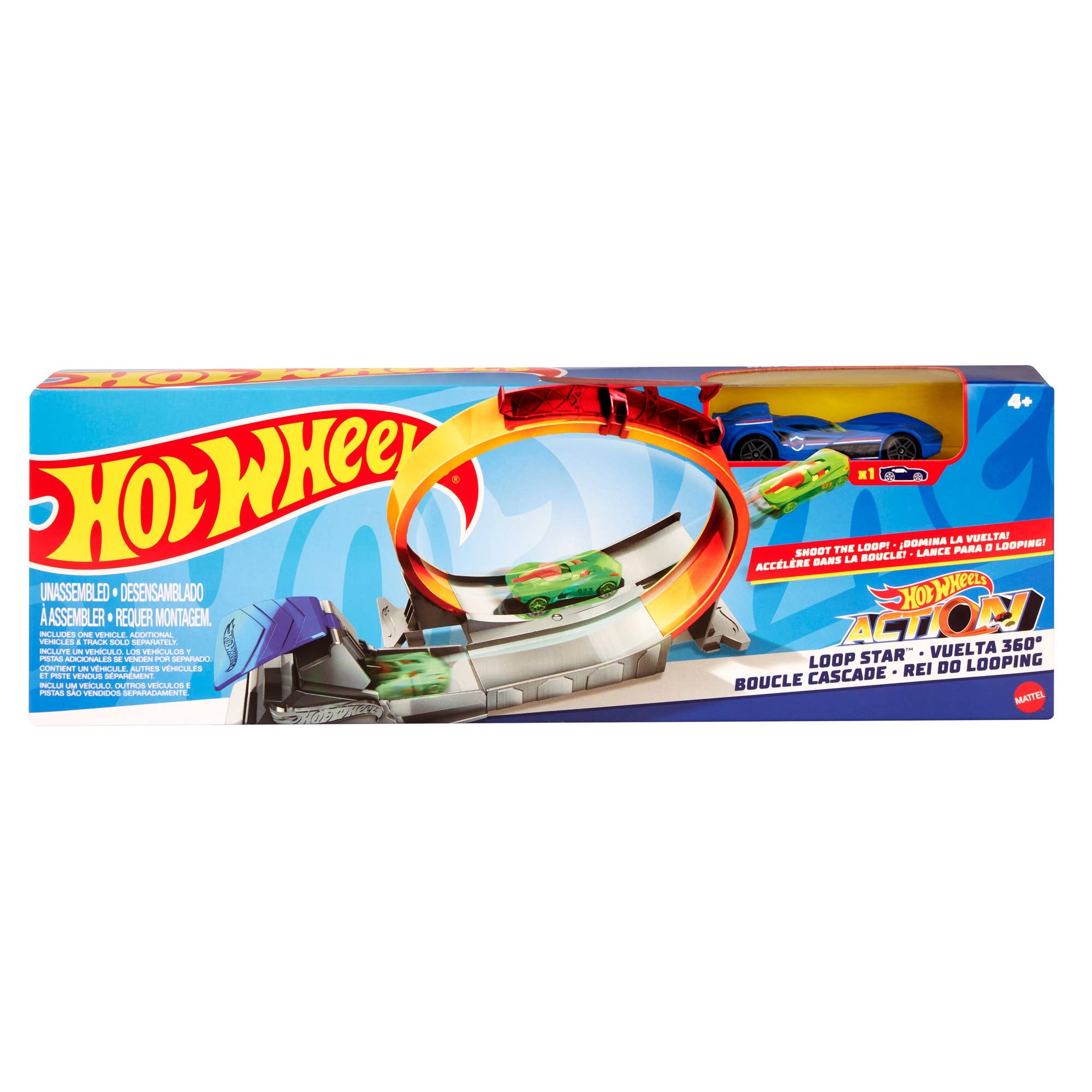 Toysmith - Mattel Hot Wheels Classic Stunt Set Vertical