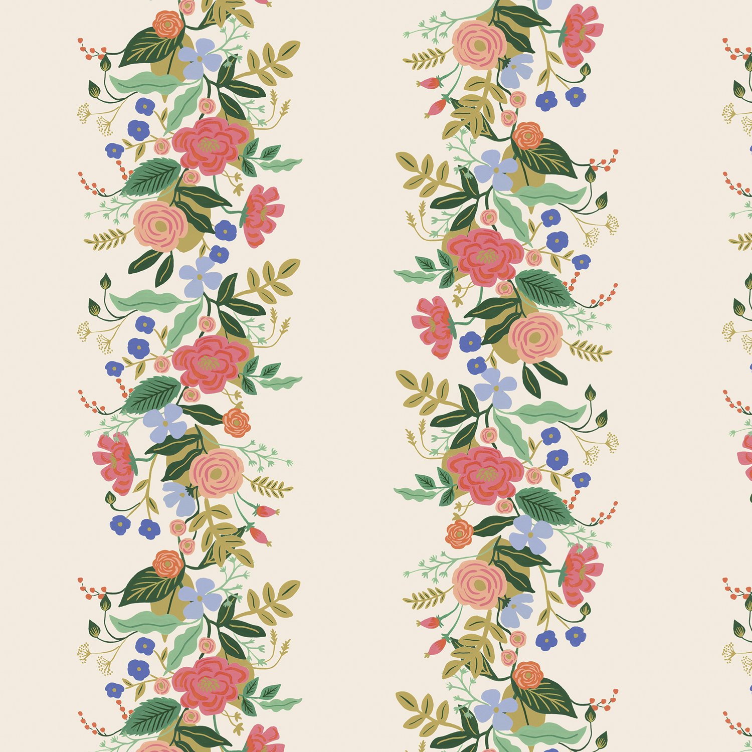 RJR English Garden AB8060 003 Grey Toile Cotton Fabric