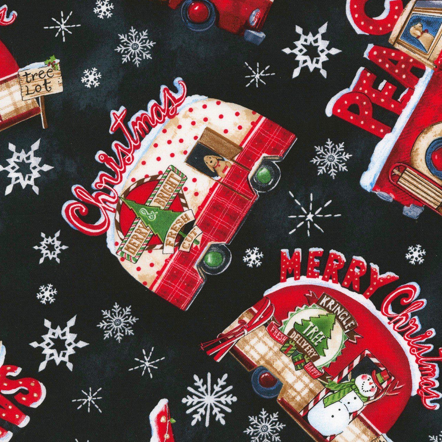 timeless treasures north pole c6070 black christmas trailer truck toss 999yd - Black Christmas Trailer timeless treasures north pole c6070 black christmas trailer truck toss 999yd - Black Christmas Trailer