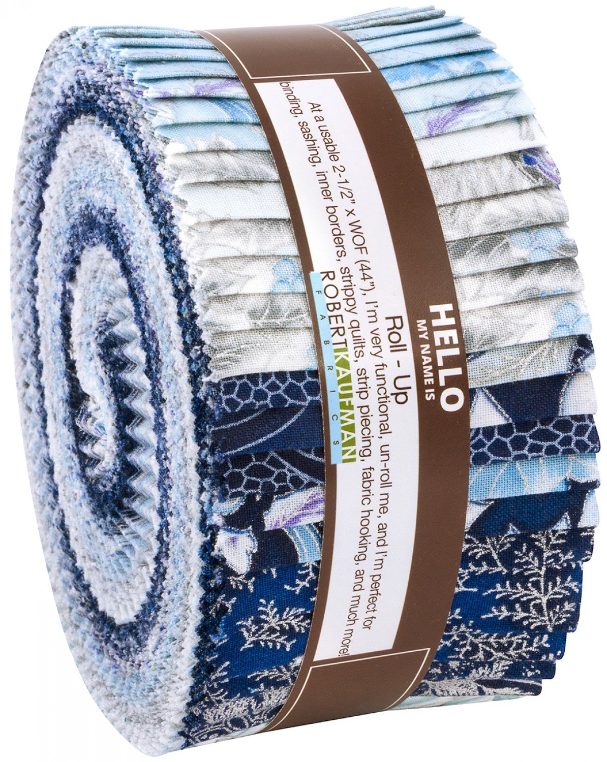 Winters Grandeur 7 Scarlet Roll Up 40 2.5-inch Strips Jelly Roll Robert Kaufman Fabrics RU-830-40