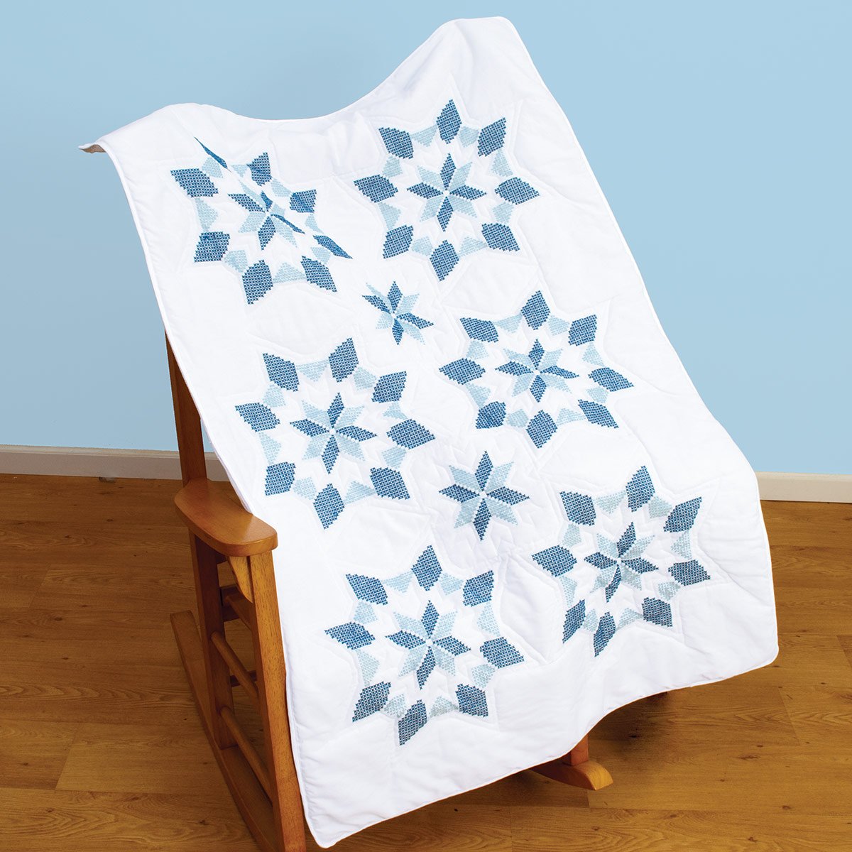 Ann & Andy Crib Quilt Top - Jack Dempsey Needle Art
