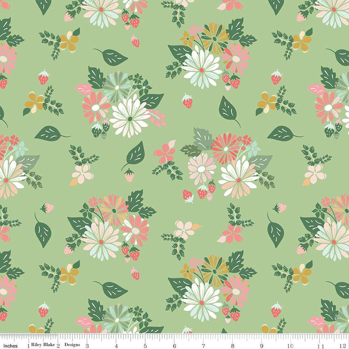 Clover Farm Main Pistachio Floral  