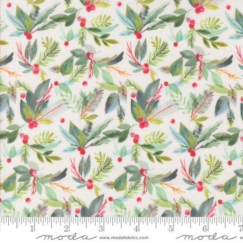 Love and Cheer Christmas Greenery Leaves Multi