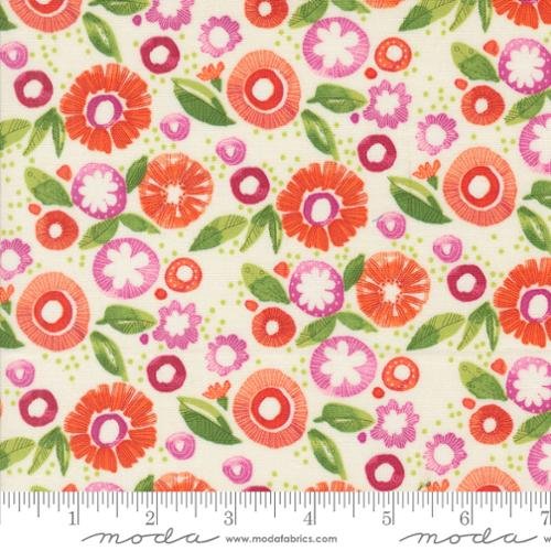 Superbloom Posy Party Florals Cream 