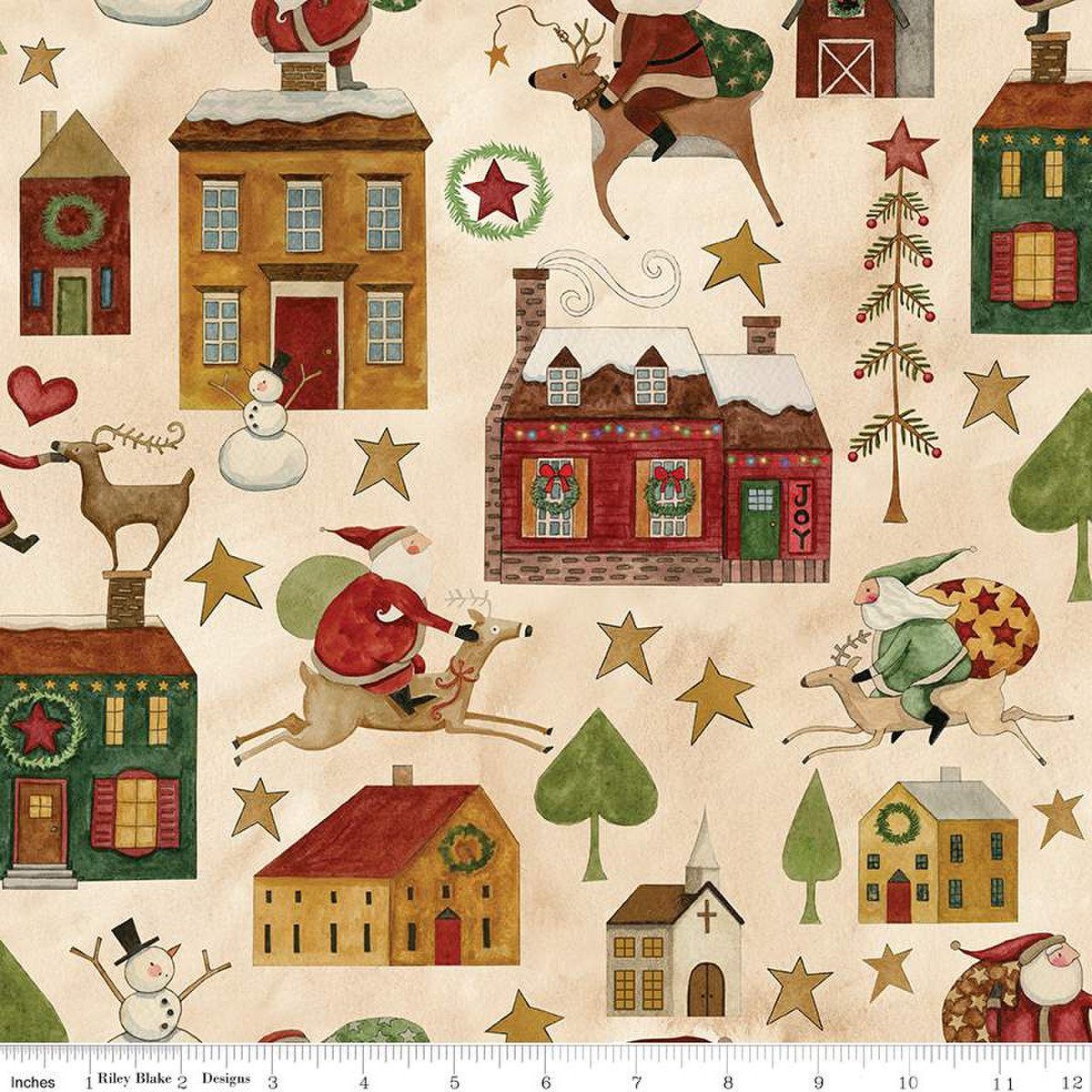 Up On the Housetop Main Snowflake 