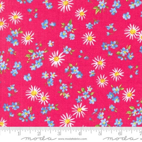 Wildflowers 2024 Tossed Flowers Red Florals 