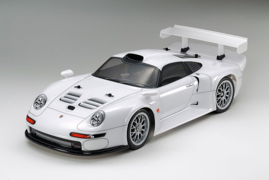 ポルシェ　TA03R-S 1/10 1996 Porsche 911 GT1 Street TA03R-S - 4950344474431