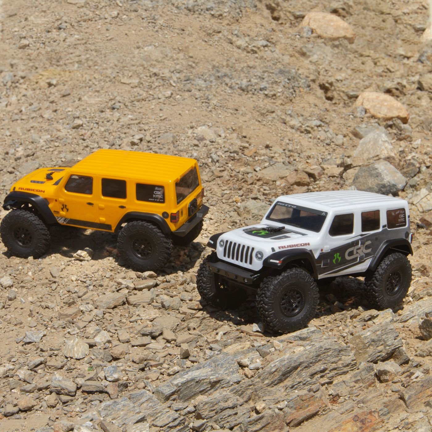 Axial scx24  ジープラングラーRTR 1/24ホワイト AXL00002T1 - SCX24 1/24 4WD RTR 2019 Jeep Wrangler JLU CRC