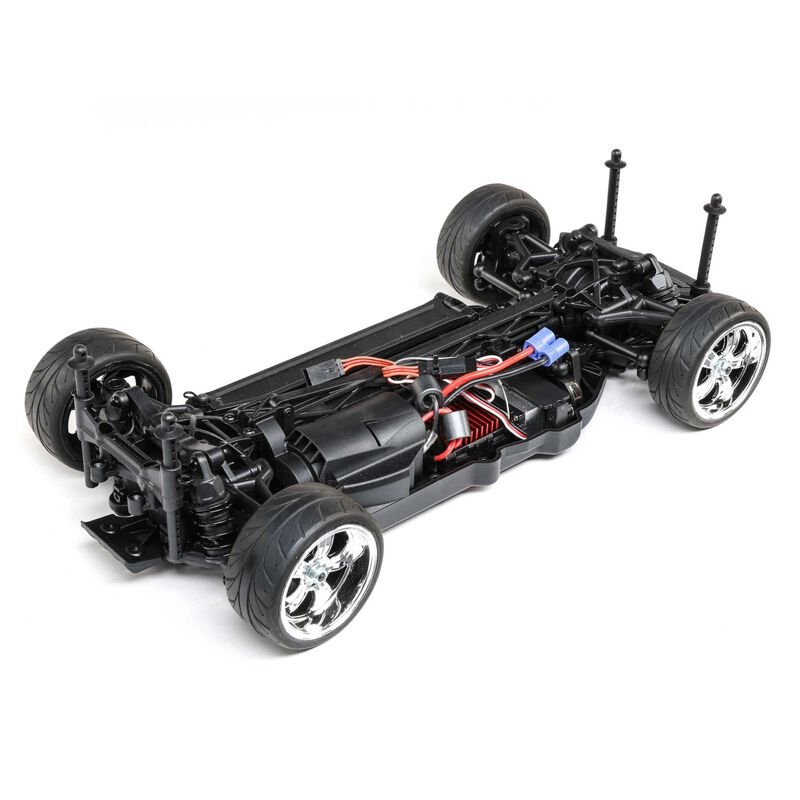 Black, 1972 Chevy C10 Pickup Truck V100 AWD RTR - 605482769355