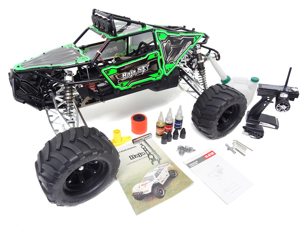 1/5 BAJA MAX 5TS Truck 45CC 2WD (black/green)