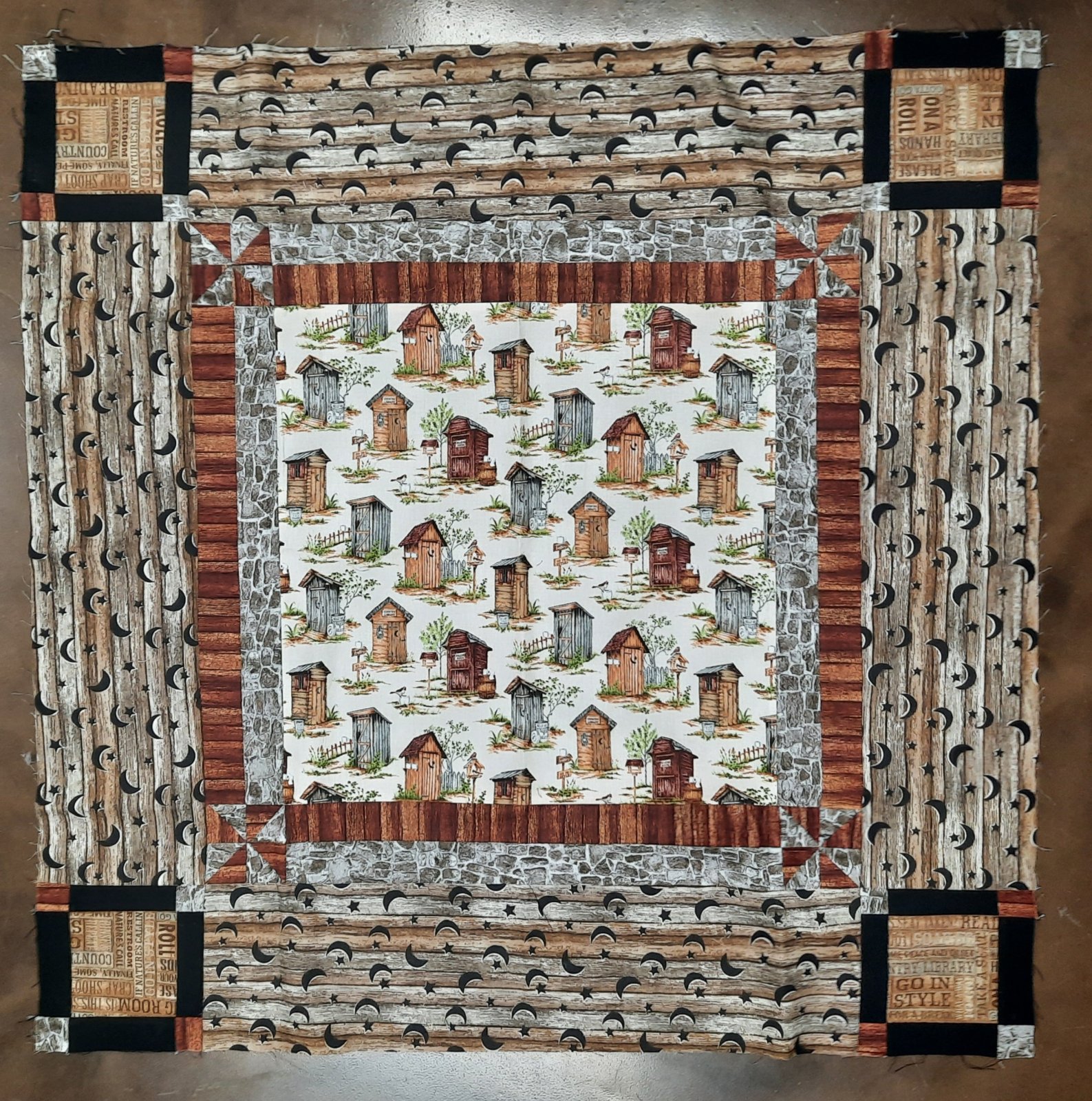 Outhouse Wall Hanging Kit 36x36