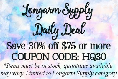 Longarm Supplies 30% off COUPON CODE: HQ30