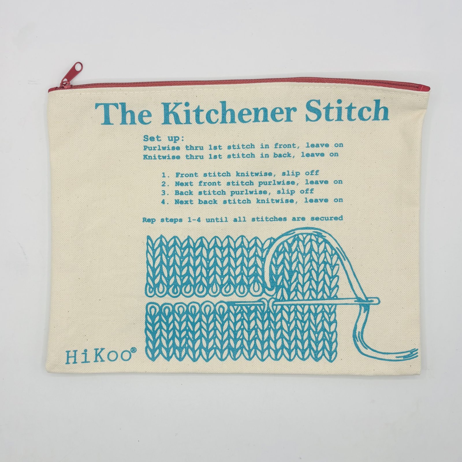 IT MICHAA [イミシャ] Ribbon Brooch Knitting Bag Aooshi Ita bag with ribbon charm - Stock Illustration