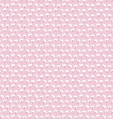 3 Wishes Playful Cuties 3 FLANNEL 14638 White Balloons Cotton Fabric
