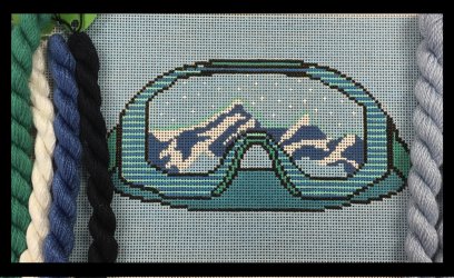 ski google with thread