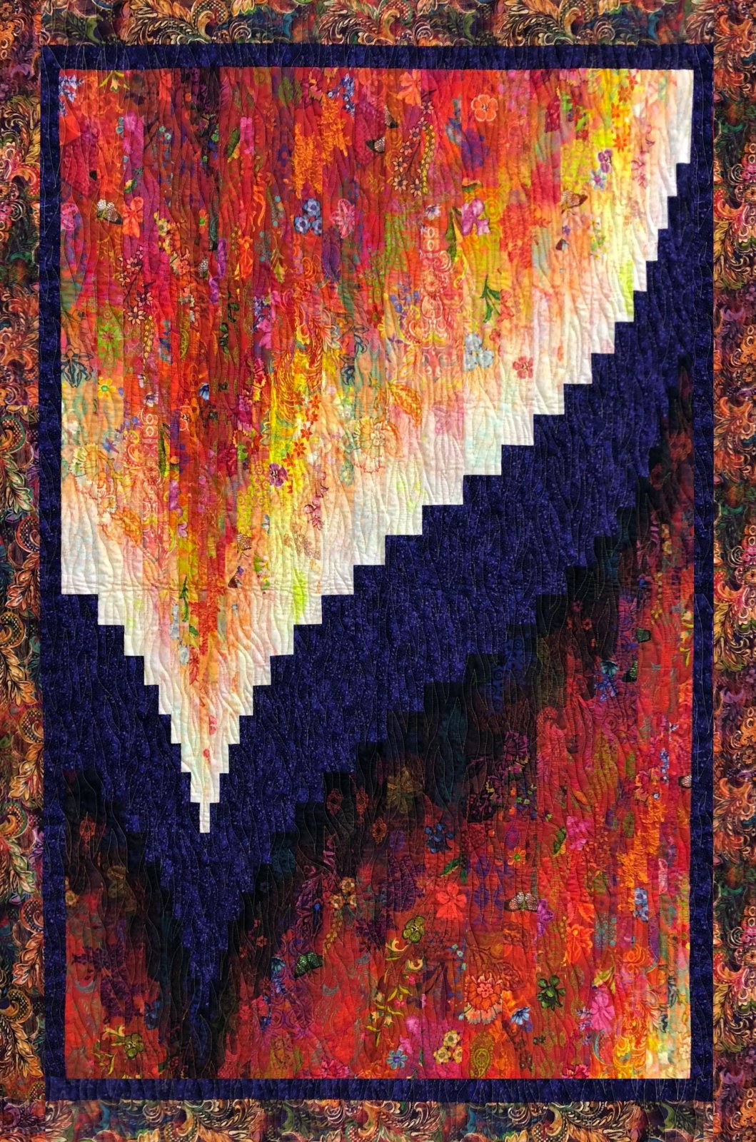 Easy Peasy Bargello Quilt Pattern - Quilt Pattern