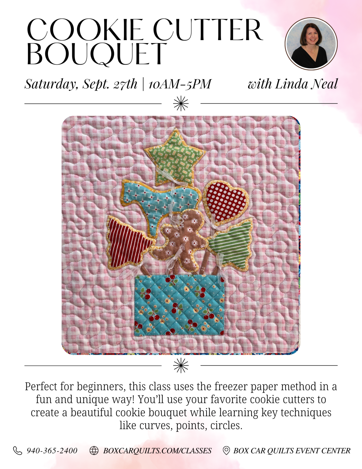 Cookie Cutter Beginner Applique