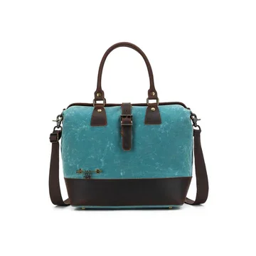 Della Q Maker's Canvas Satchel - 655471871255