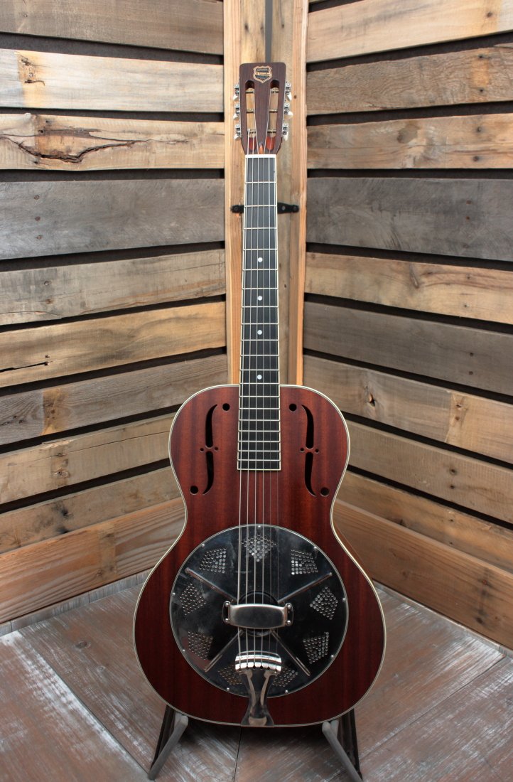 Used (2015) National Resonator El Trovador Round Neck Resonator Guitar