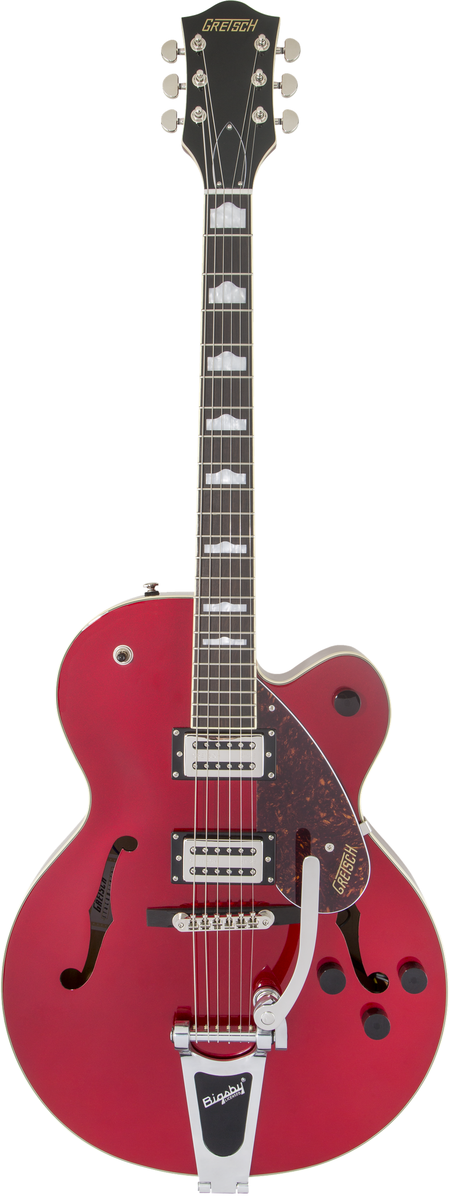 Gretsch G2420T Hollowbody Single Cutaway Candy Apple Red Electric Guitar 885978066636
