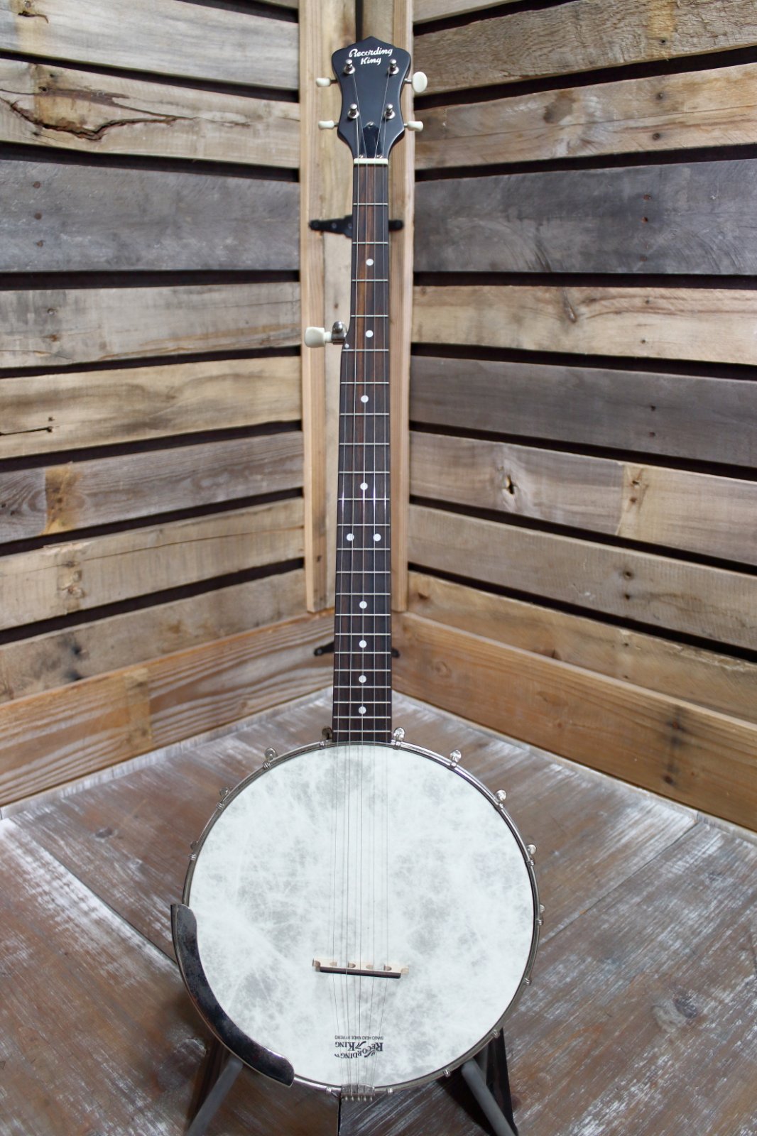 Used Recording King RKOH-06 Open-Back 5-String Banjo