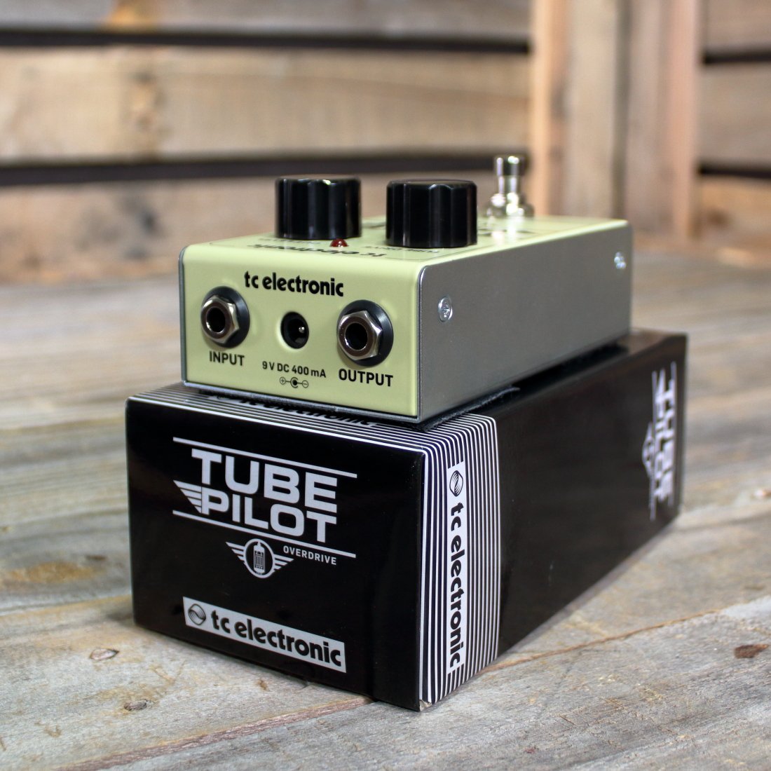 Used TC Electronic Tube Pilot Overdrive Effect Pedal with Original Box