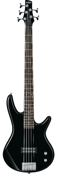 Ibanez GSR105-EX-BK SR Gio 5-String Electric Bass Guitar in