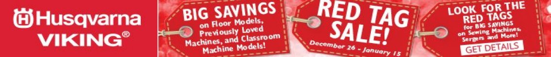 red tag sale