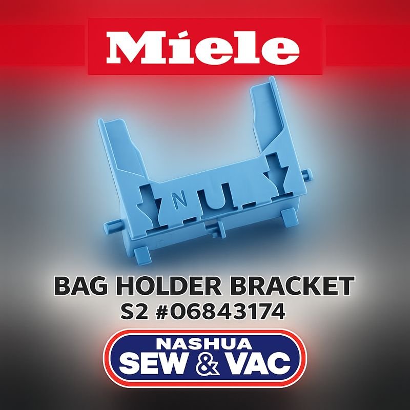Miele Bag Holder Bracket S 2 #06843174 - 06843174