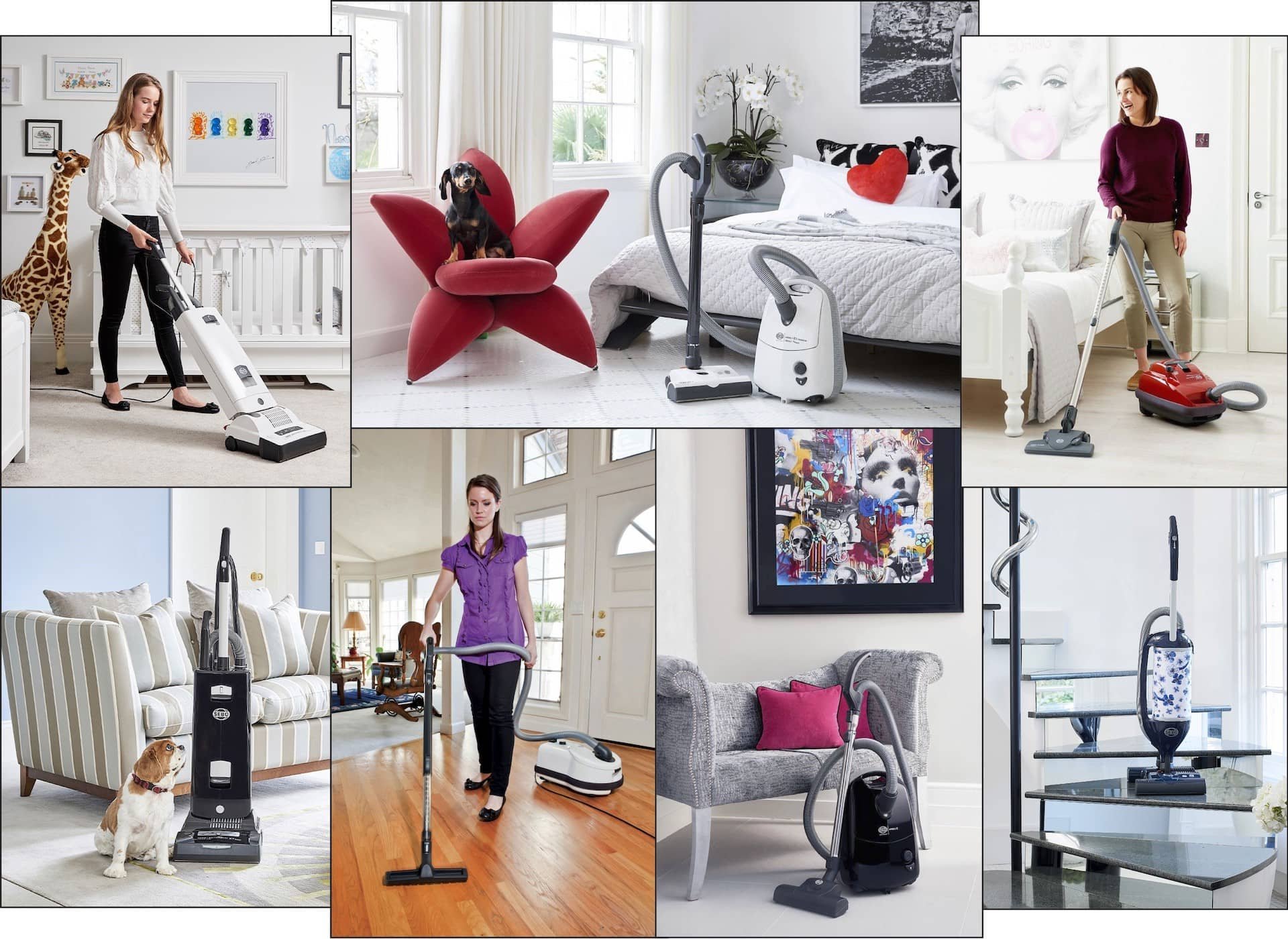 Sebo vacuums