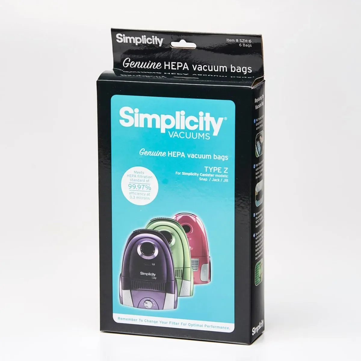 Simplicity Jill HEPA Bags - Thumbnail 2