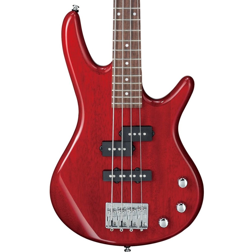 Ibanez GSRM20 Mikro Short Scale Bass, Transparent Red - 887802128329