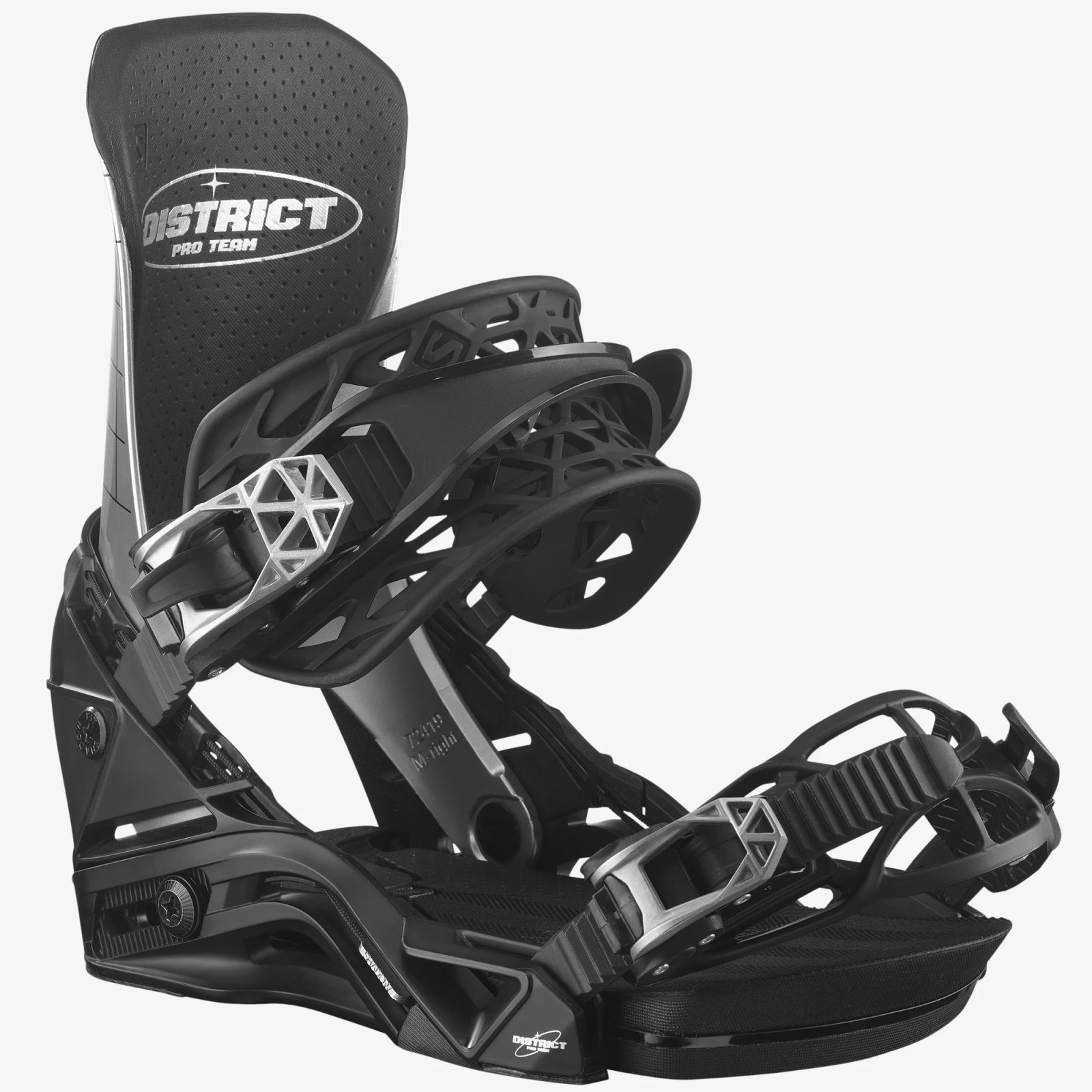Salomon District Pro Snowboard Bindings 2024 - 195751440134