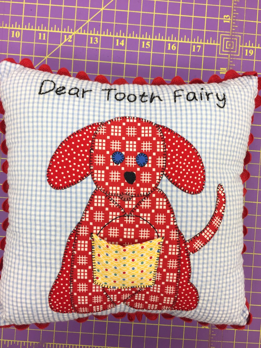 Dear Tooth Fairy Pillow Kit Boy