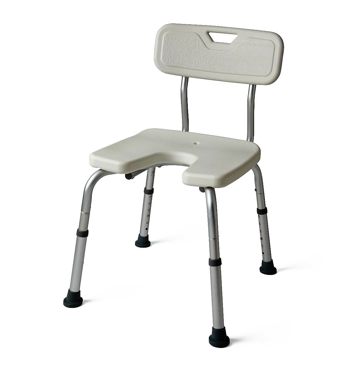 Medline Shower Chair With Back Perineal Opening 884389196567 Medline Shower Chair With Back Perineal Opening