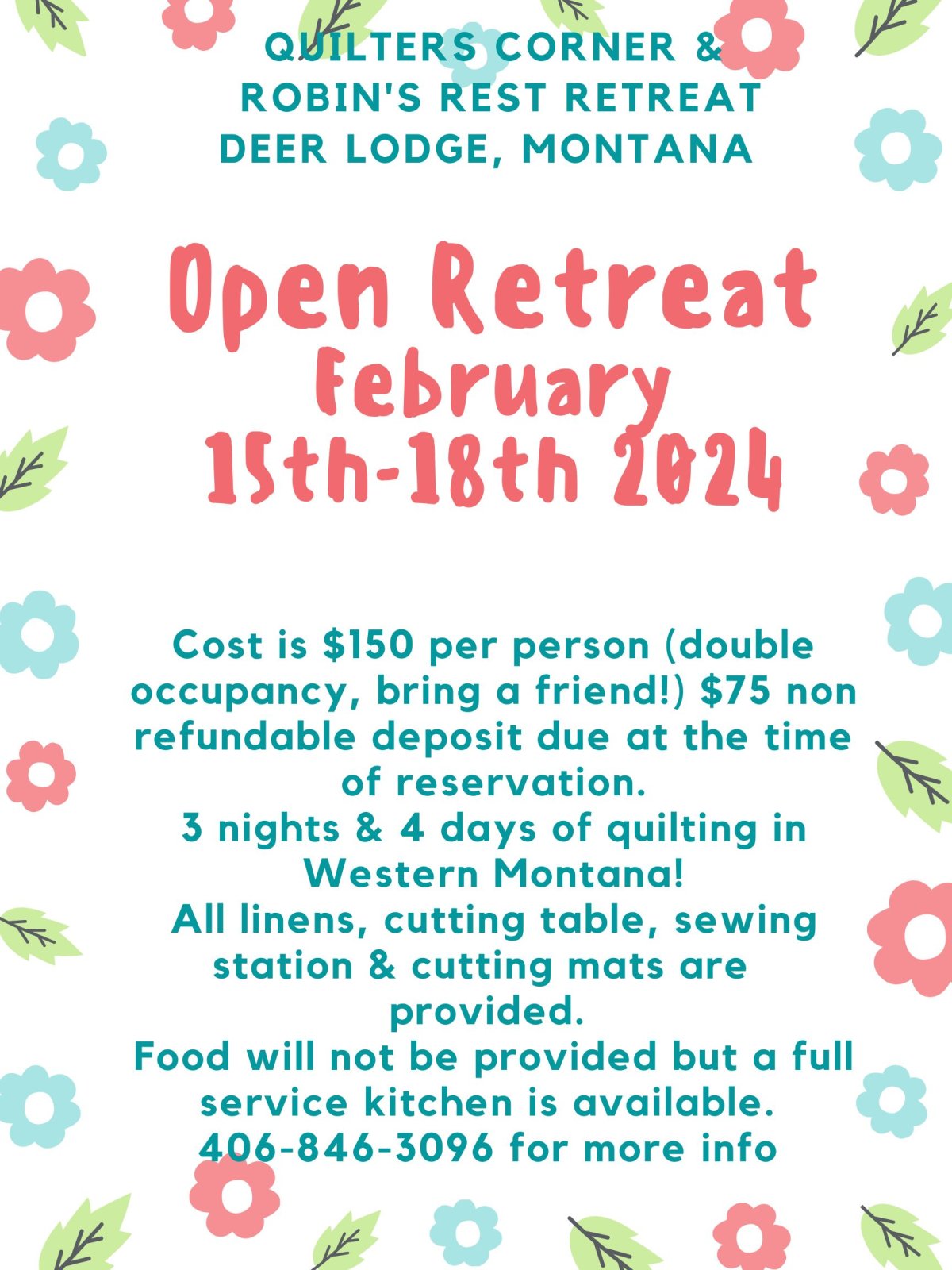 Quilters Corner Etc. Fabric Store in Deer Lodge, Montana