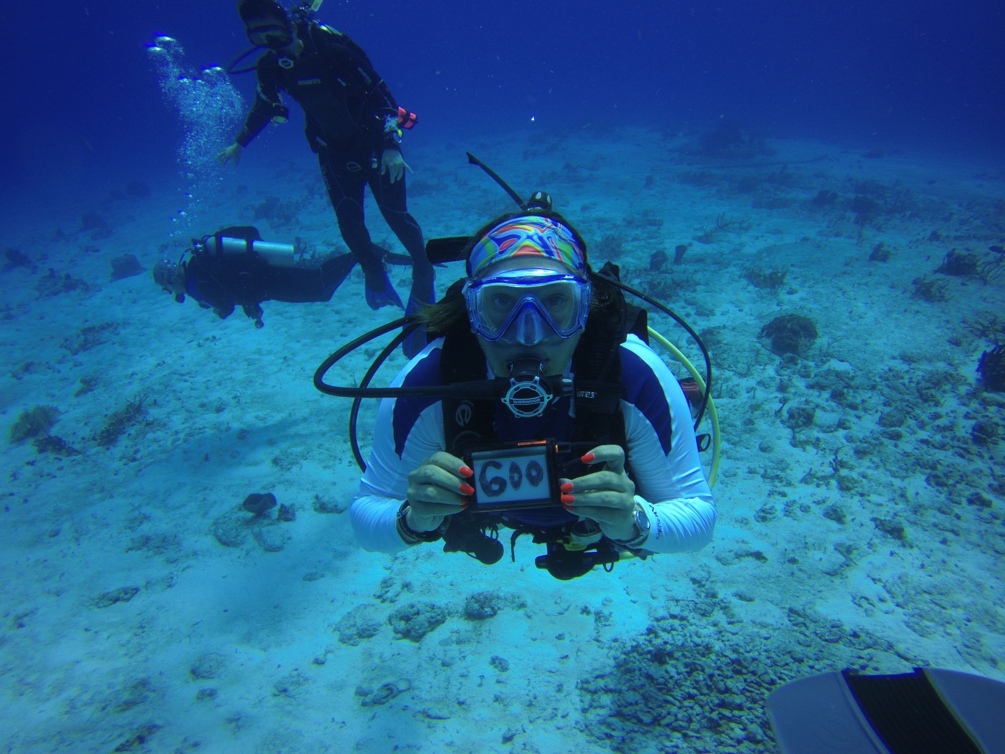 Virginia Scuba Is Northern And Manas Home For Monica S 600th Dive In Cozumel