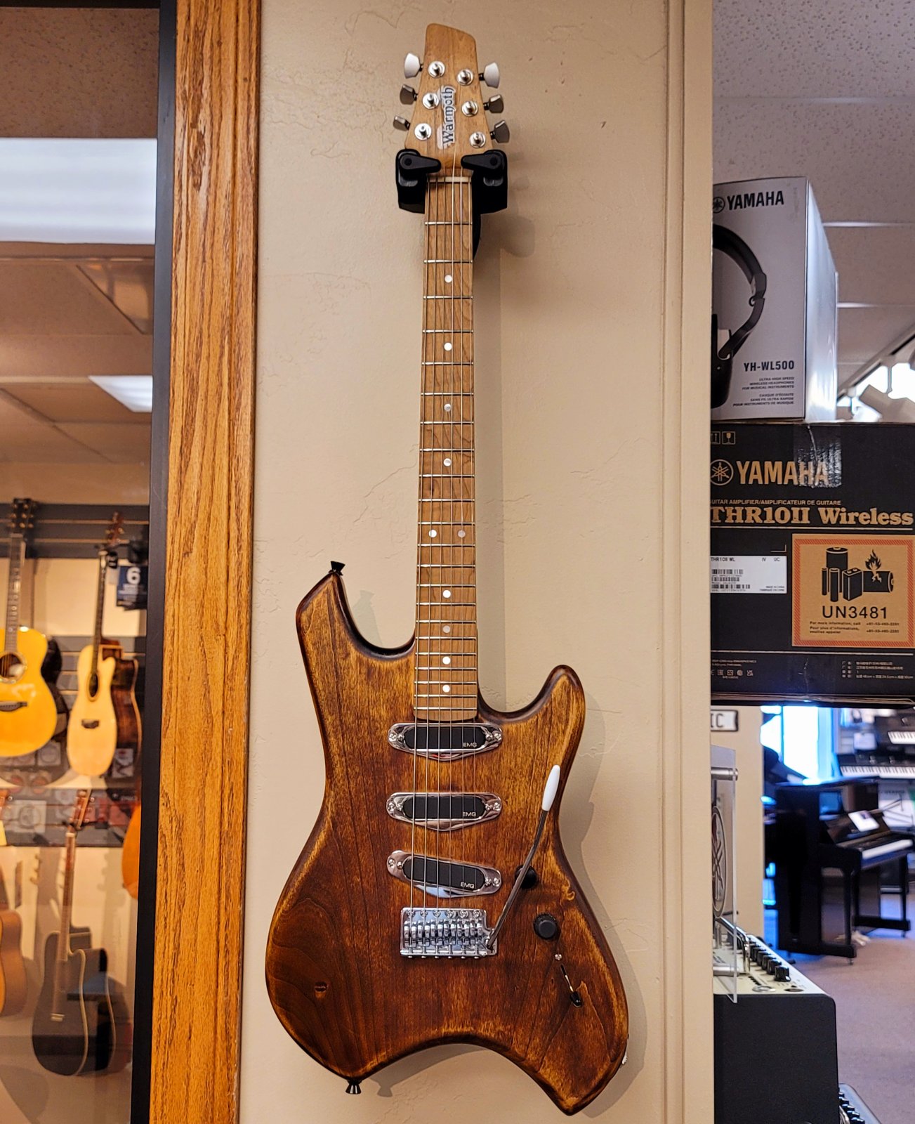 Warmoth Custom Musiclander Electric Guitar - w/ EMG Pickups and