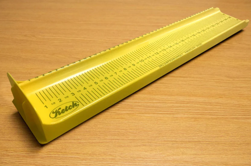 KETCH Fishing Carbonate Fish Measuring Board - 32 Inch, KBF Approved, Made In USA - View #4