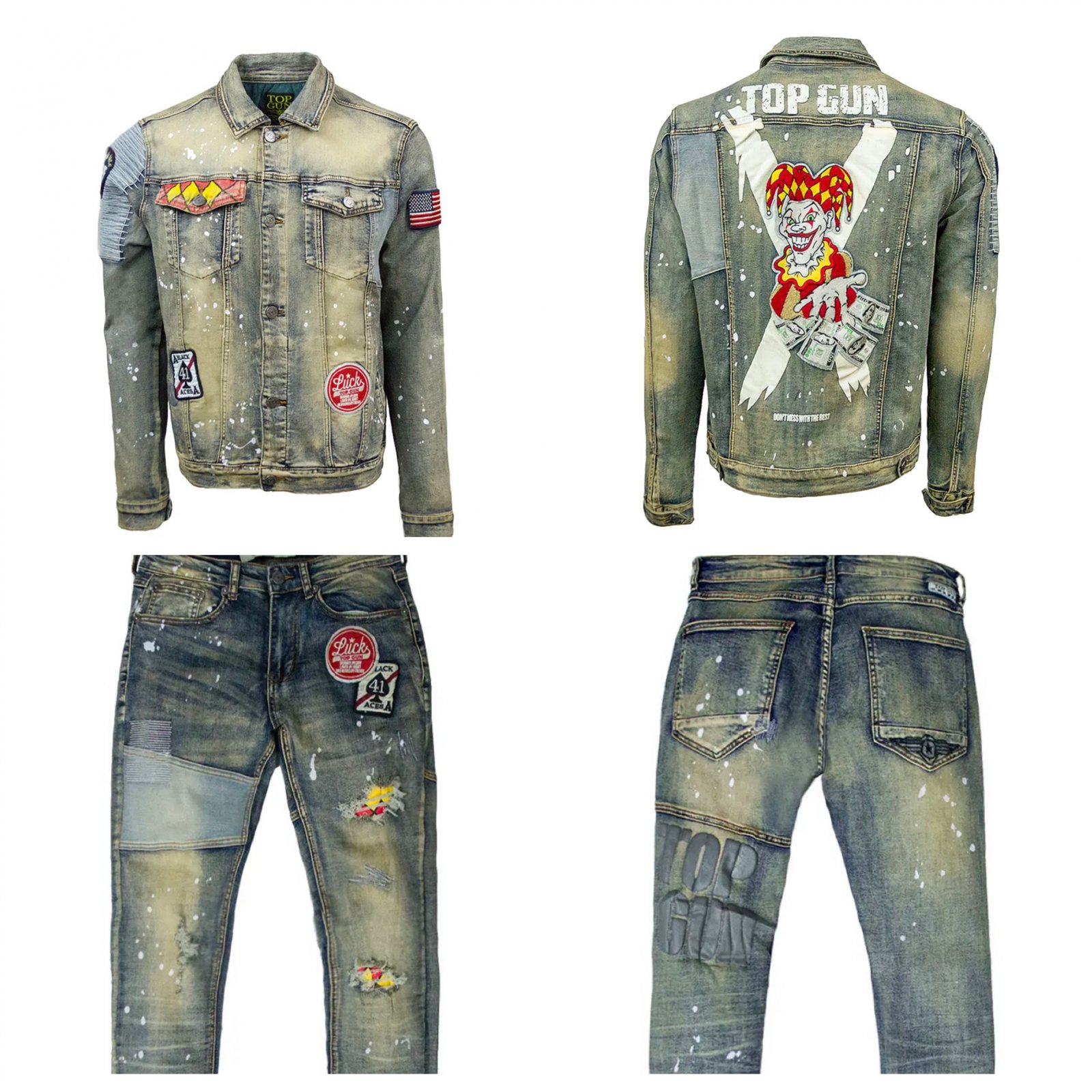 TOP GUN DENIM JACKET